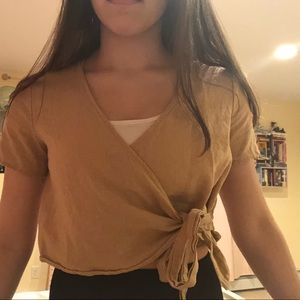 PacSun sand wrap top